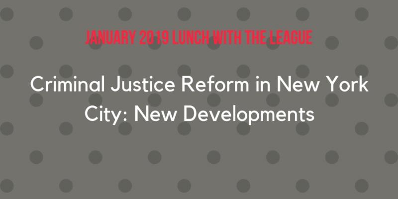 January 2019 Lunch with the League