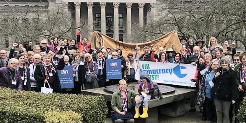 LWV Democracy Day in Olympia