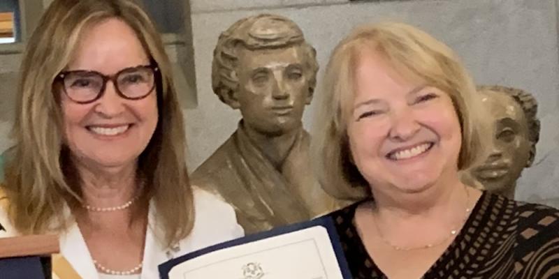 Centennial Award to LWVCT