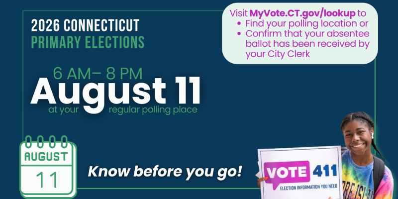 CT Primary 2026 Know Before You Go banner