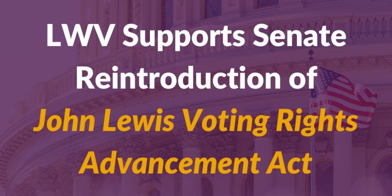 LWV supports reintroduction john