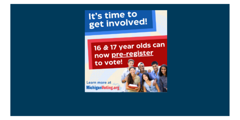 youth voter pre-registration