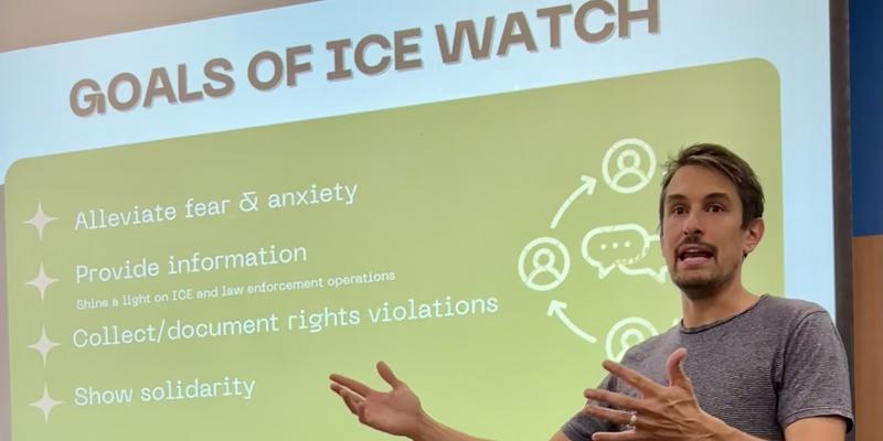 Sebastian Brown Talks about ICE and 287g policy