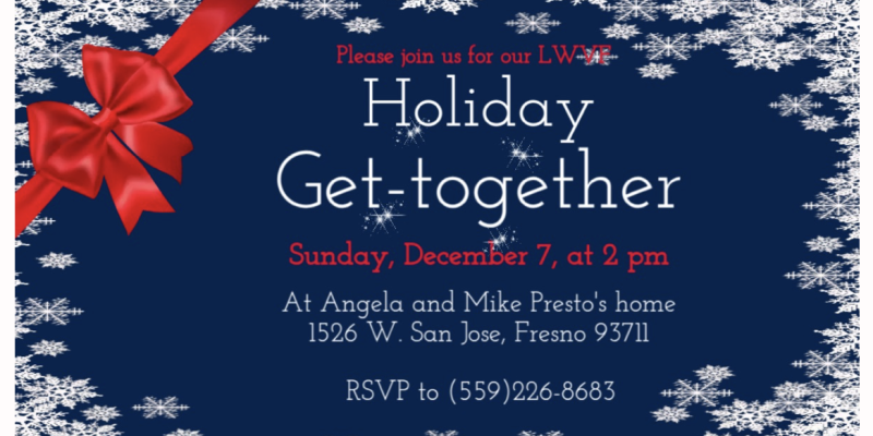 Information on Holiday Get together