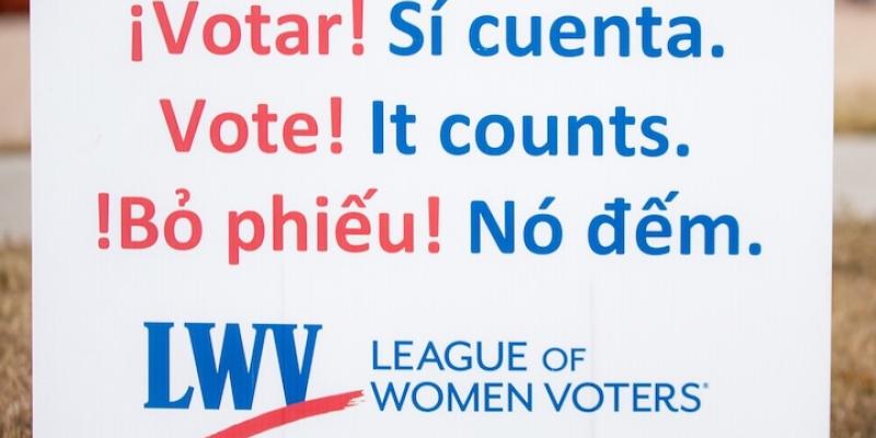 Your vote counts