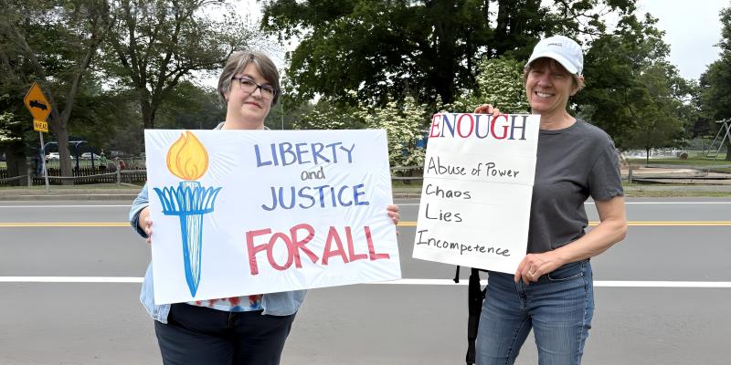 Peaceful Protesters