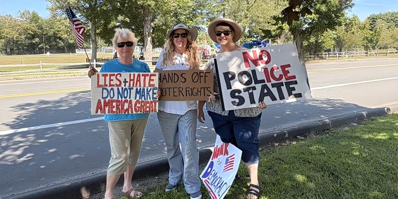 peaceful protest