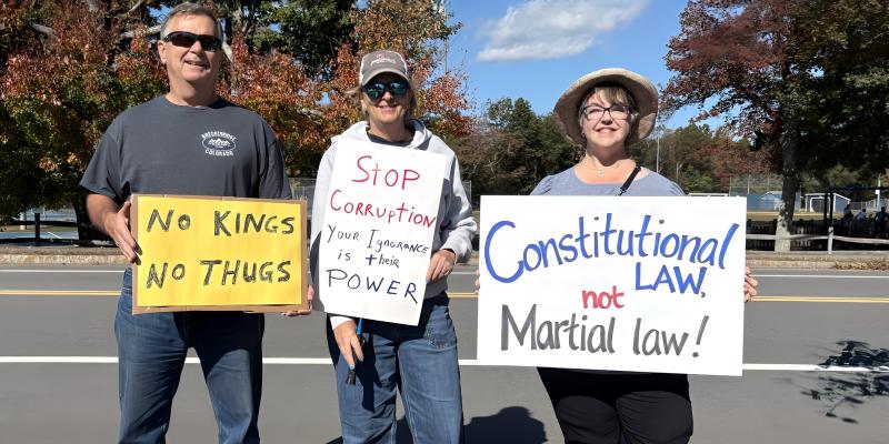peaceful protest