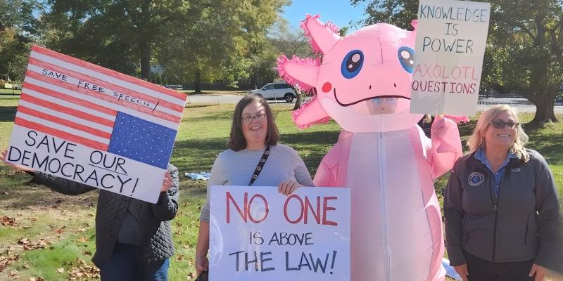 peaceful protest
