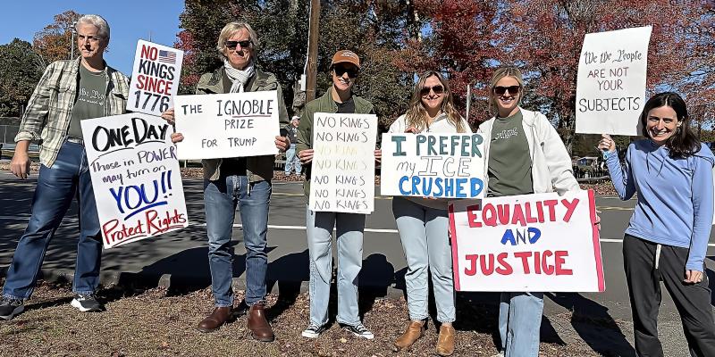 peaceful protest