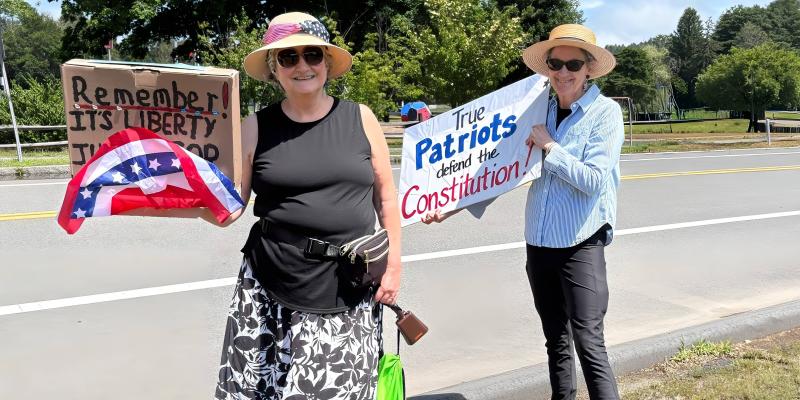 peaceful protest