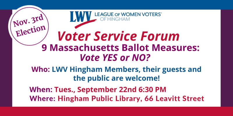 9 Ballot Questions Event