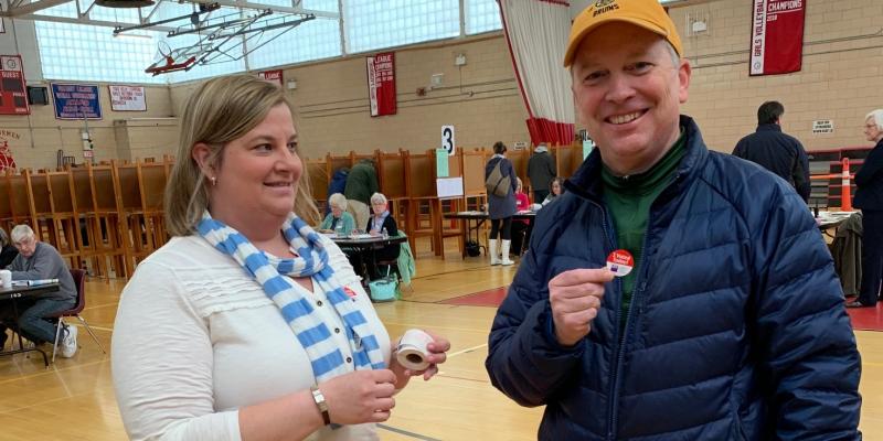 I Voted Today stickers 2019