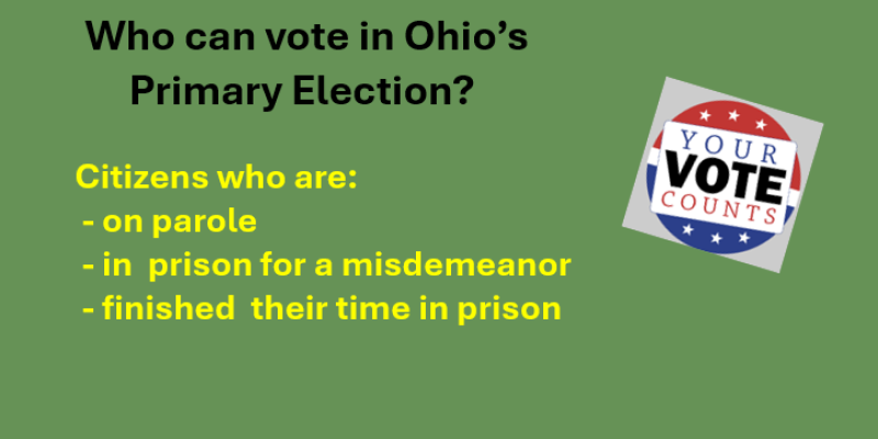 who can vote prisoners can
