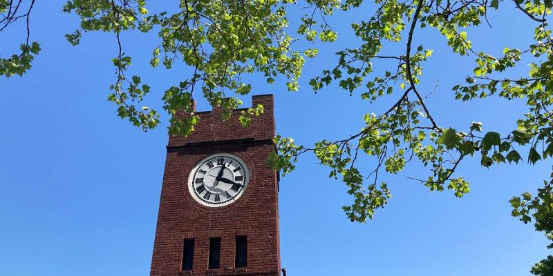 hudson clock tower