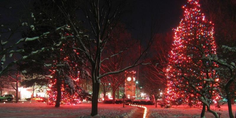 Hudson Gazebo xmas