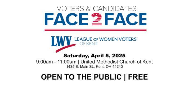 Face2Face voters ad candidates forum for Spring 2025