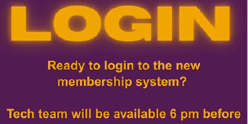 Tech Help with logging in