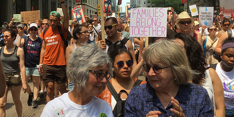 LWVLC members march in Chicago