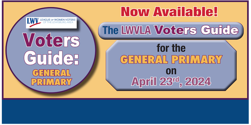 2024 Spring Voter Guide available