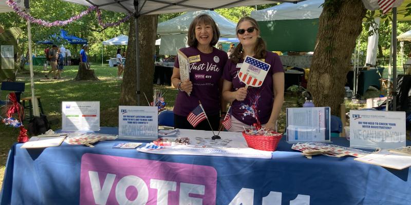 Registration table will be at the Festival for the Eno