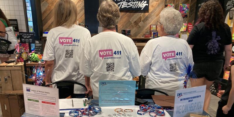 ODC Registers Voters at Lush at South Point
