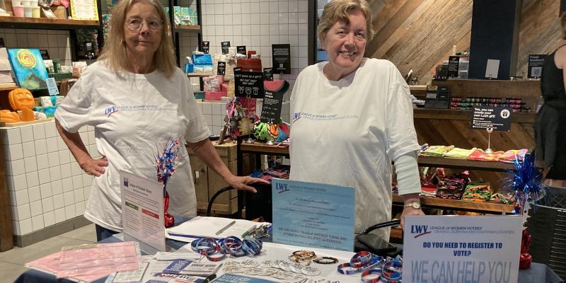 ODC Registers Voters at Lush at South Point