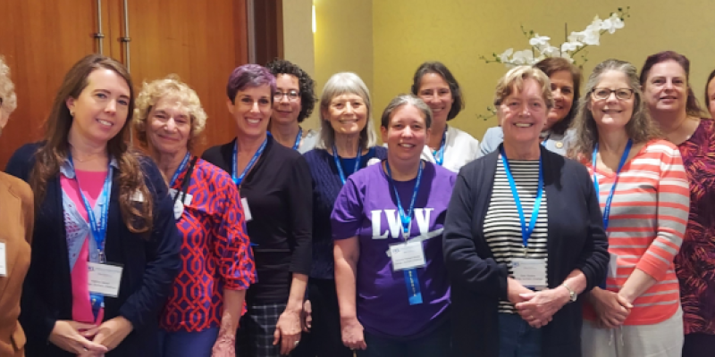Members of LWVODC at the LWVNC 2025 convention, Durham, NC