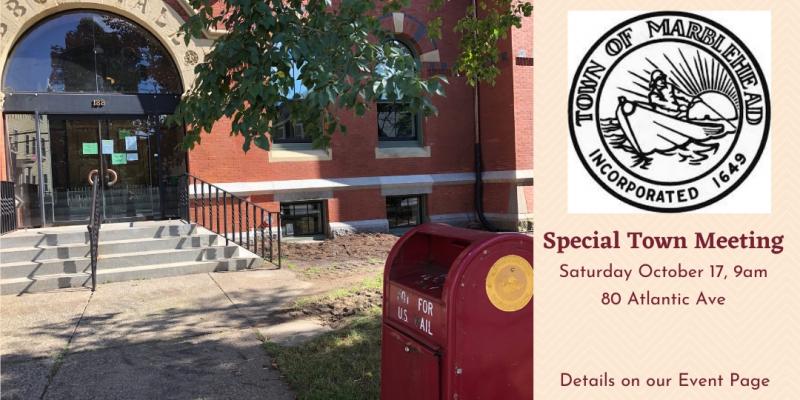 Marblehead Special Town Meeting October 17, 2020