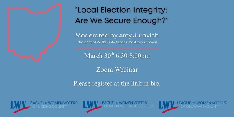 Election Security Webinar