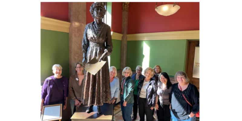 Rankin Statue at MT State Capitol