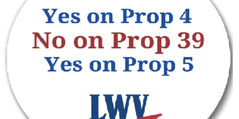 Nov 2026 Propositions Supported by the LWV