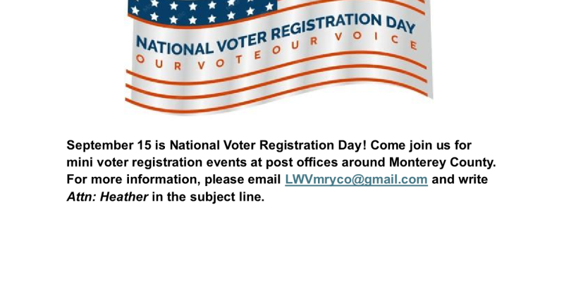 National Voter Registration Day