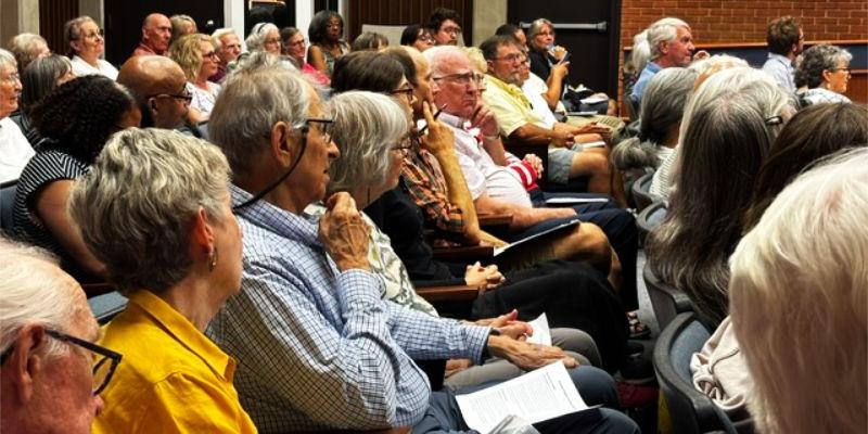 The 2026 Community Forum on Three Virginia Constitutional Amendments was well-attended 2026 Community Forum audience
