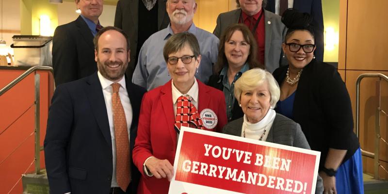 Advocacy in Richmond Members join OneVirginia2021 to advocacy for an independent redistricting commission