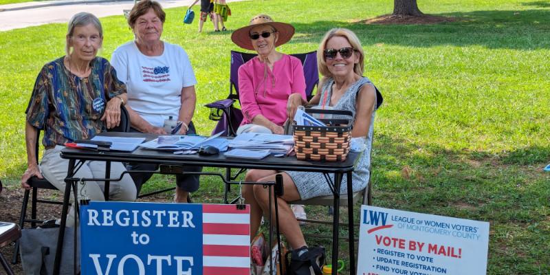 Voter Registration at Linden Green Apts, Christiansburg, VA 2024-8-5