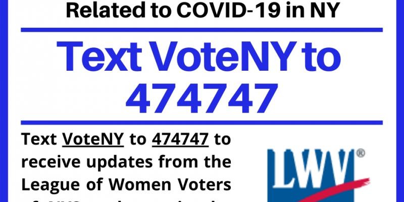 Text VoteNY to 474747