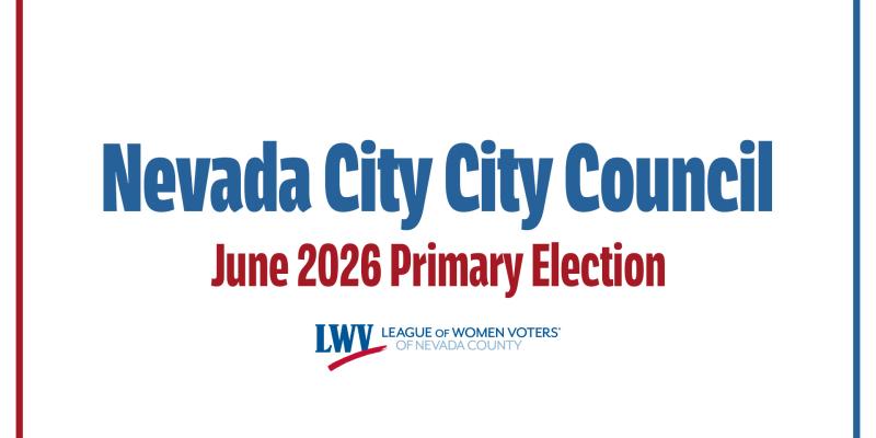 Nev City Candidates 2026