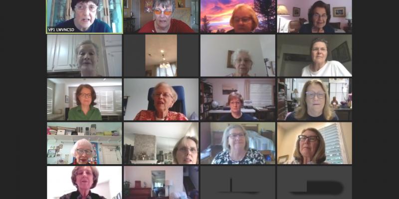 2020 Annual Meeting on Zoom A screenshot of some of the attendees at our 2020 Annual Meeting