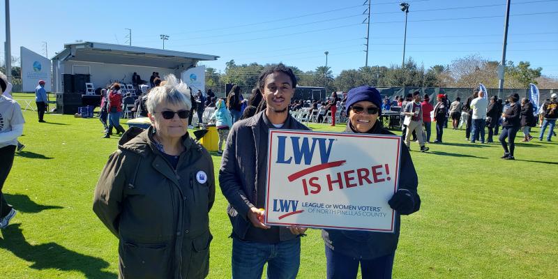 Voter Registration at MLKJ Recreation Center Clearwater Voter Registration at MLKJ Day Festival in Clearwater Jan 20, 2020