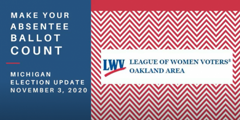 make your absentee ballot count link to video