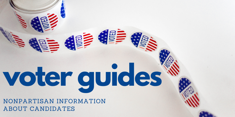 voter guide announcement