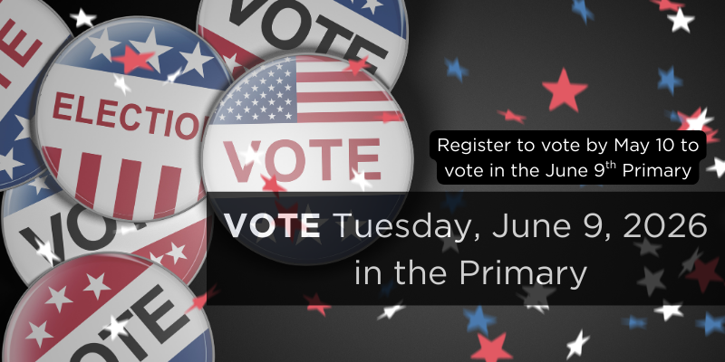 Vote in Primary June 9
