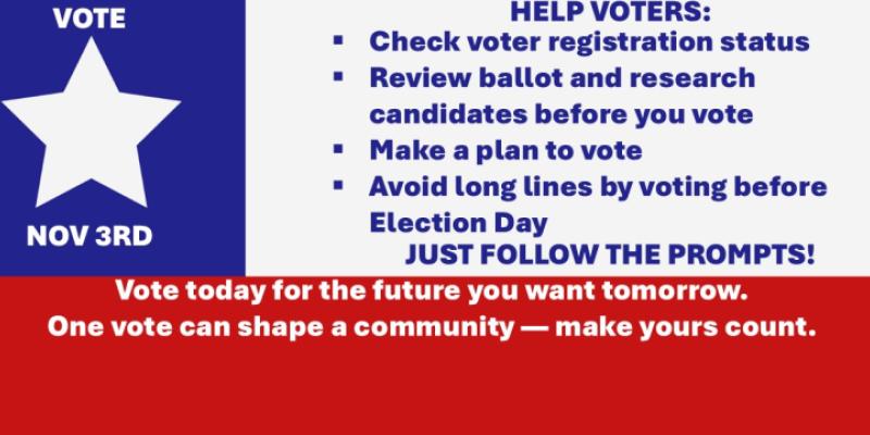 Slide Show Voter Information Image 2026