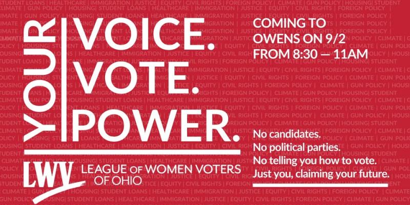 Voter Registration -- Owens Community College