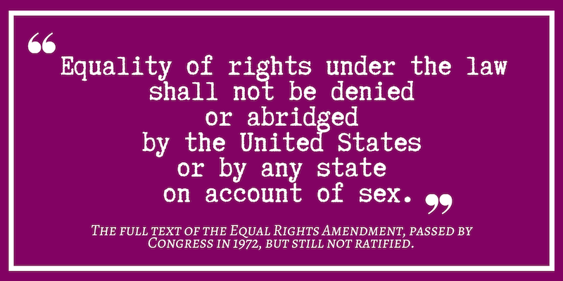 text of the Equal Rights Amendment