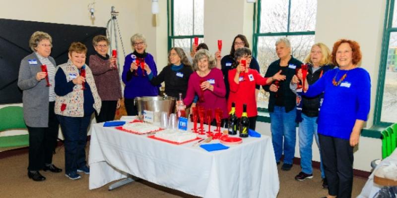 celebrating LWVRC 80 years, and LWVNY 100 years