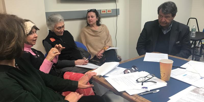 County Executive George Latimer stopped by the February LWV-Rivertowns Board Meeting to answer questions and listen to our concerns. County Executive George Latimer