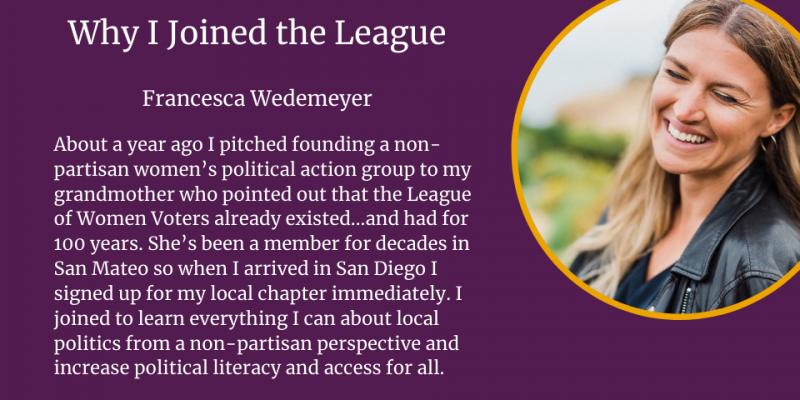 Why I Joined the League