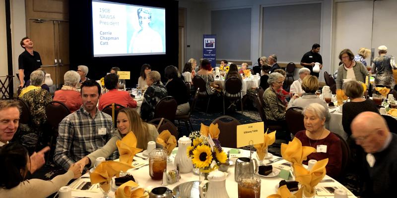 Celebrating 100 Years of the League of Women Voters Celebrating 100 Years of the League of Women Voters